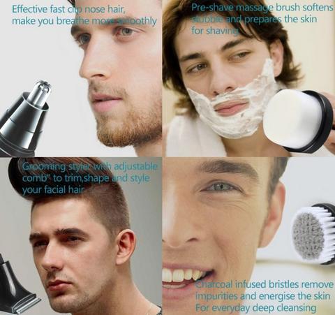 5-In-1 Easy Electric Shaver